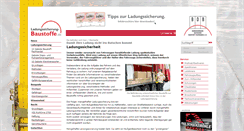 Desktop Screenshot of ladungssicherung-baustoffe.de
